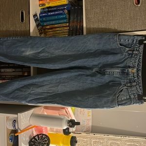 TALBOTS Petite Straight Dad Jeans.